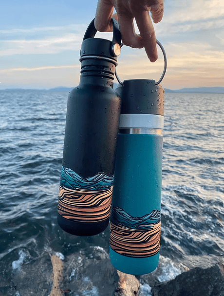 OLYMPIC NATIONAL PARK + PUGET SOUND Infinity Sticker - US Park Pass