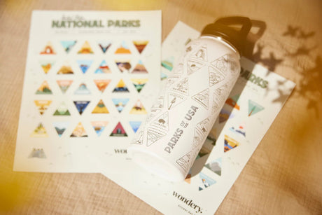 Water Bottle: Parks of the USA Bucket List - US Park Pass