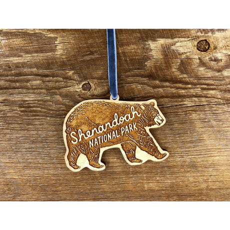 Shenandoah Black Bear Ornament - US Park Pass