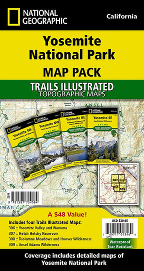 Yosemite National Park [Map Pack Bundle] - US Park Pass